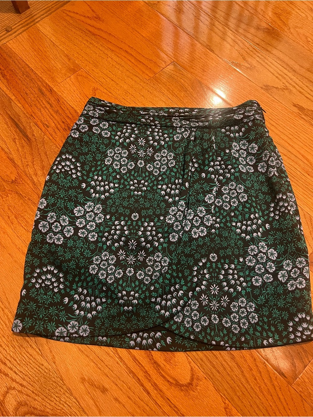 Banana Republic floral wrap skirt